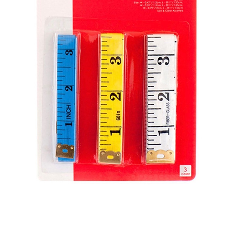 3 PIECE MEASURING TAPE
